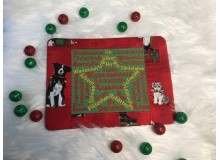 Stickserie - ITH Mug Rugs Weihnachtsmosaik 